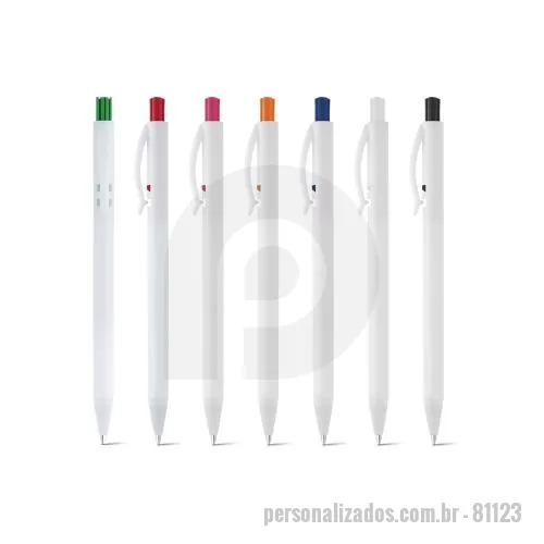 Certificado personalizado - Certificado Personalizado - 81123 - Esferográfica em ABS com acabamento brilhante e mecanismo colorido. Escrita em azul até 1.5 km. Produto certificado de acordo com a portaria Inmetro nº423 de 8/out/2021. ø9 x 141 mm - 179462 - Certificado