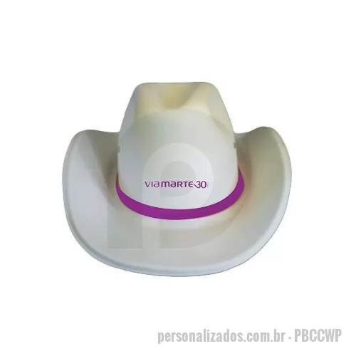 Chapéu de EVA personalizado - Chapéu cowboy de eva 