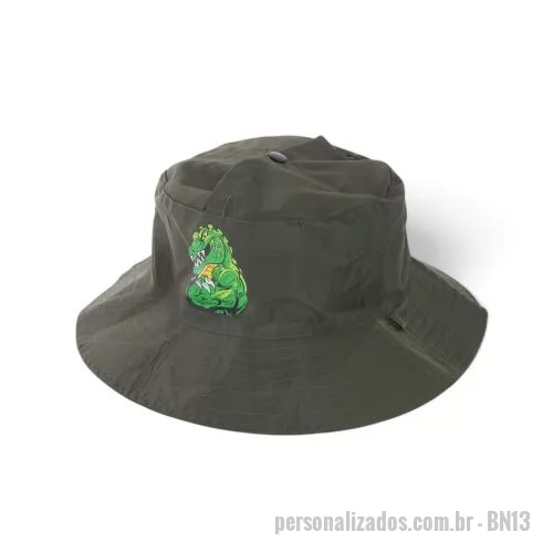 Chapéu dobrável personalizado - Chapéu Bucket Dobrável Personalizado
