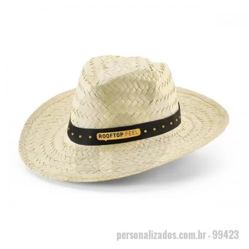 Chapéu personalizado - Chapéu Personalizado - 99423 - Chapéu Panamá - 133118 - Chapéu