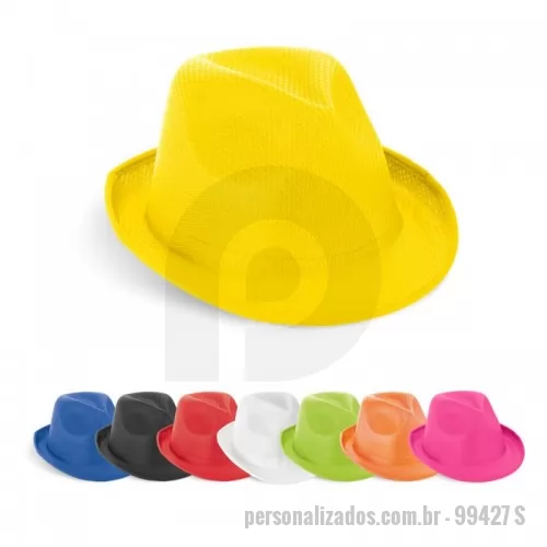 Chapéu personalizado - Chapéu Personalizado - 99427 S - Chapéu em PP, disponível em várias cores. Fita não incluída. Tamanho: 58 - 141100 - Chapéu