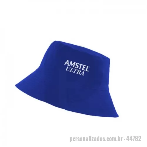 Chapéu personalizado - Chapéu Bucket em tecido Brim leve personalizado em Silk Screen com a arte do cliente.