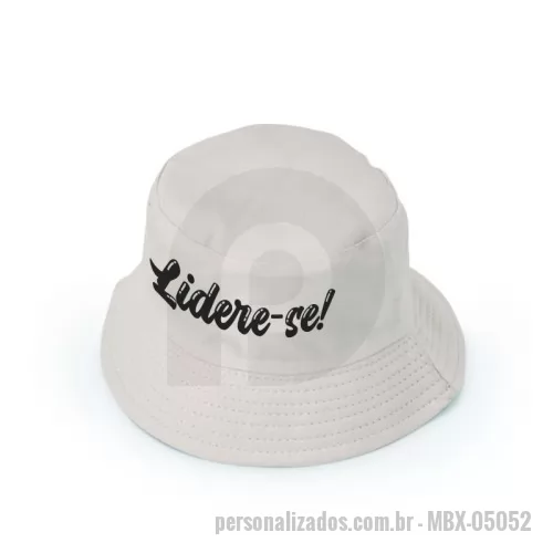 Chapéu personalizado - Chapéu bucket dupla face feito em poliéster.