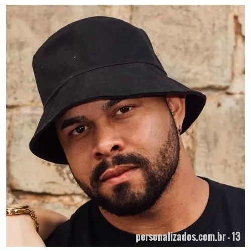 Chapéu personalizado - CHAPEU MODELO BUCKET DIVERSAS CORES, LOGO BORDADO OU SILK