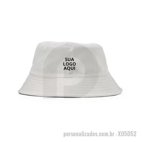 Chapéu personalizado - Adicione estilo e proteção ao cotidiano com o Chapéu Bucket personalizado! Ideal para divulgar sua marca ou presentear com exclusividade, esse acessório une funcionalidade e moda. Personalize com o logo ou design de sua empresa, criando um brinde único que reforça sua identidade corporativa. Feito com materiais de alta qualidade, oferece conforto e durabilidade, sendo perfeito para eventos ao ar livre, ações promocionais ou como um presente criativo. Surpreenda clientes e colaboradores com um item versátil e cheio de personalidade. Destaca sua marca com elegância e um toque moderno!