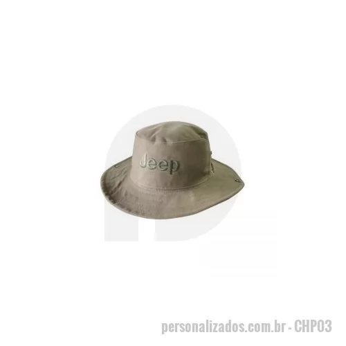 Chapéu personalizado - Chapéu Australiano em brim 100% algodão, disponivel em várias cores
