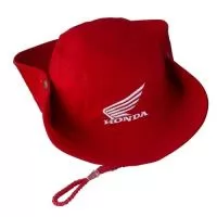 Chapéu modelo australiano em tecido brim e cordão com logotipo silkscreen ou bordado