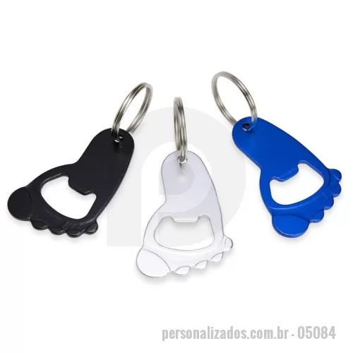 Chaveiro com abridor de garrafa personalizado - Chaveiro Metal Abridor