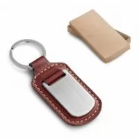 Chaveiro de couro ou sintético