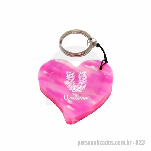 Chaveiro ecológico personalizado - Green Plasticaria, fabricado 100% com plástico reciclado, produto inovador e eco sustentável, medindo 5,5x5,0, a escolha ideal para o meio ambiente e para adequação às estratégias corporativas de ESG.