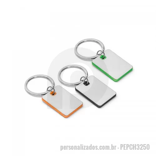 Chaveiro metálico personalizado - Chaveiro de Metal Personalizado