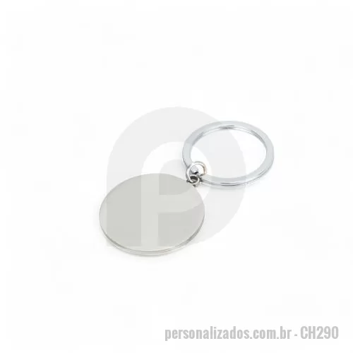 Chaveiro metálico personalizado - Chaveiro de Metal Personalizado