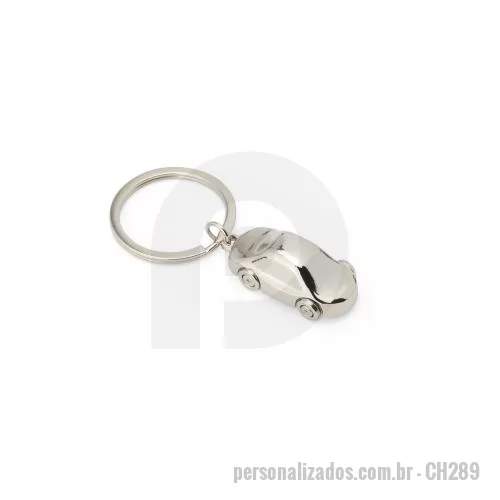 Chaveiro metálico personalizado - Chaveiro Carro de Metal Personalizado