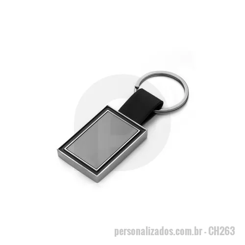 Chaveiro metálico personalizado - Chaveiro de Metal Personalizado