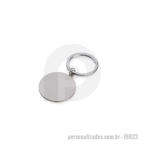 Chaveiro metálico personalizado - Chaveiro Metálico