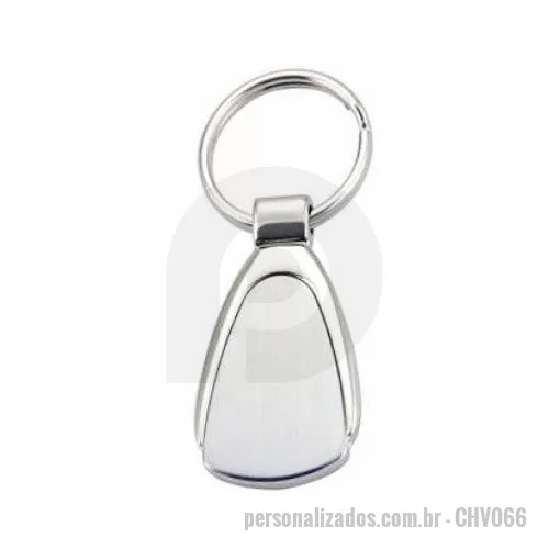 Chaveiro personalizado - Chaveiro Metal Gota