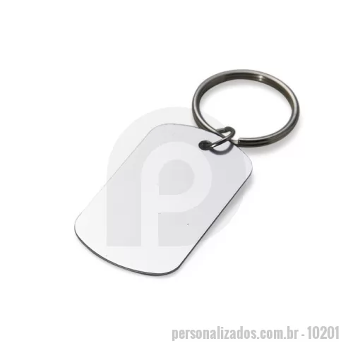 Chaveiro personalizado - Chaveiro plaquinha metálica. Formato retangular com bordas arredondadas de frente e verso liso, pintura fosca. Em nossa página exclusiva você encontra esse e muitos outros produtos. Confira!