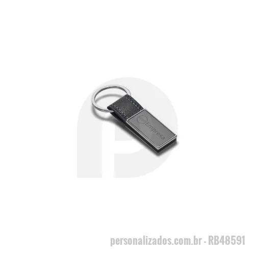 Chaveiro personalizado - FICHA TÉCNICA – CHAVEIRO PROMOCIONAL. Descrição do Produto  Chaveiro promocional desenvolvido para divulgação de marcas e campanhas institucionais. Produto compacto, funcional e de alto giro, ideal para brindes corporativos, eventos e ações promocionais. Especificações Técnicas Produto: Chaveiro promocional personalizado Material: Metal (zamac, aço ou liga metálica) Acrílico PVC emborrachado (soft PVC) Couro sintético (PU) Estrutura: Leve e resistente Anel: Argola metálica reforçada para chaves Acabamento: Polido, fosco, cromado ou pintado Montagem: Argola simples ou com corrente metálica. Medidas (padrão) 3 cm a 8 cm (varia conforme modelo) (Personalizável de acordo com projeto do cliente). Personalização Gravação a laser (chaveiros metálicos) Impressão UV colorida (acrílico/PVC) Relevo 3D (PVC emborrachado) Silk screen Logo frente e verso (dependendo do modelo).