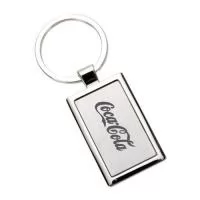 Chaveiro de Metal Personalizado, Peso 23g, Dimensões 8 x 3cm, Cor Prata, Matéria prima Metal, Embalagem Individual