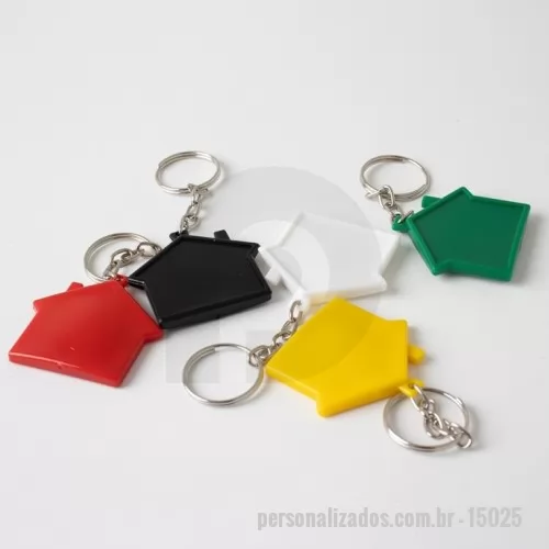 Chaveiro plástico ou acrílico personalizado - Chaveiro Plástico