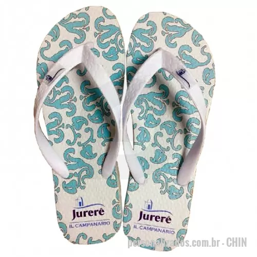 Chinelo personalizado - Chinelo de borracha com tiras de borracha - Personalização disponível na tira ou impressão digital no solado . 