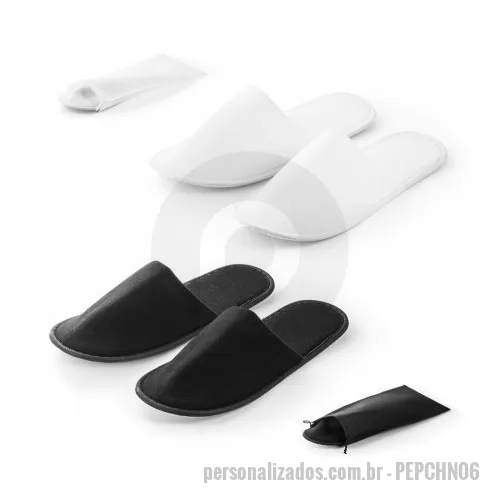 Chinelo personalizado - Chinelos de Quarto para Brindes Personalizados