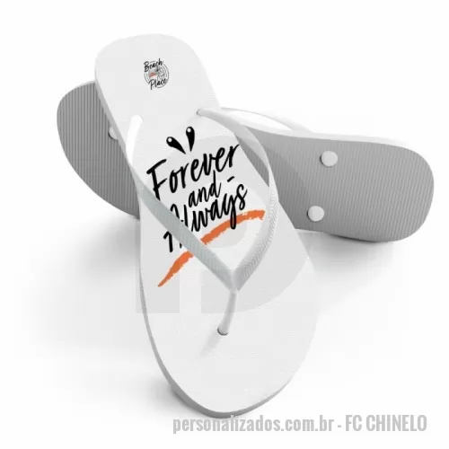 Chinelo personalizado - Chinelo Personalizado