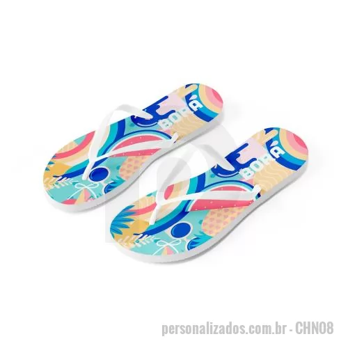 Chinelo personalizado - Chinelo Personalizado P/M