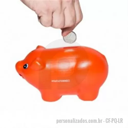 Cofrinho personalizado - COFRE PORQUINHO
