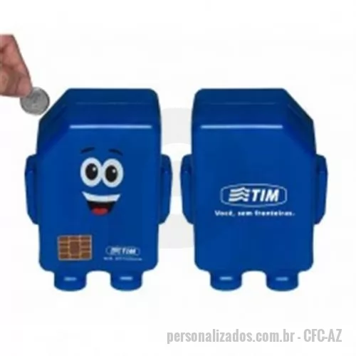 Cofrinho personalizado - COFRE CHIP