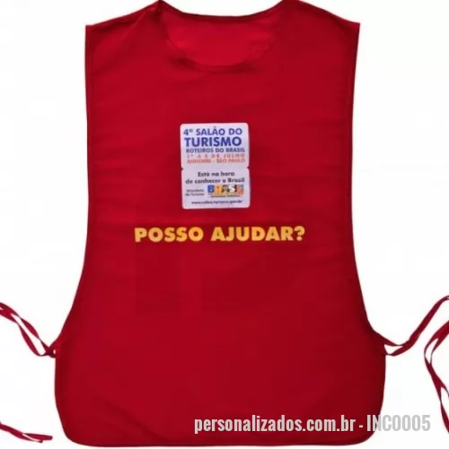 Colete personalizado - Personalizamos em Silk, Sublimação, laser, entre outros. Consulte as gravações de acordo com o material escolhido.  A EV Brindes possui sua própria fábrica, assim podendo confeccionar em diversas medidas, cores e materiais.