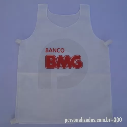 Colete personalizado - COLETE EM TNT GRAMATURAS E CORES DIVERSAS