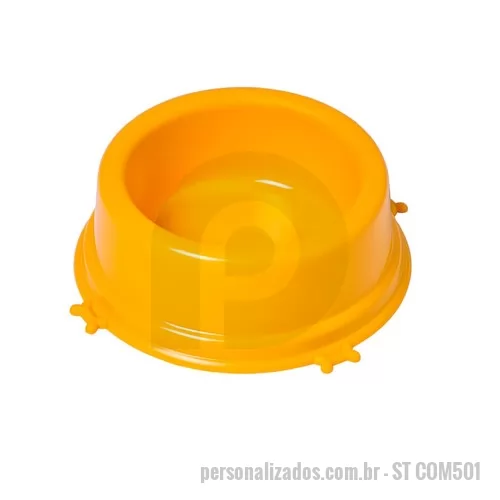 Comedouro para animais personalizado - Comedouro Para Cães Personalizado, Cores Azul, vermelho, verde e amarelo, Capacidade 350 ml, Comercialização O produto é vendido em cores sortidas