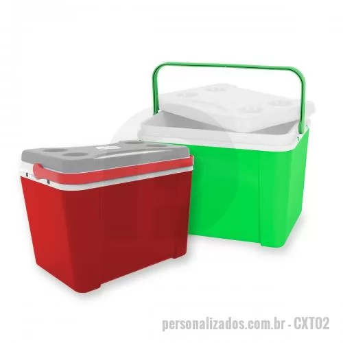 Cooler personalizado - Caixa T?rmica 34 Litros Personalizada