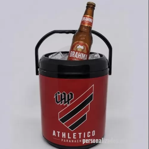 Cooler personalizado - Cooler Térmico 12 Latas personalizado, ideal para brindes corporativos, campanhas promocionais e eventos. Com ampla área para personalização, oferece excelente visibilidade para a sua marca e mantém as bebidas geladas por mais tempo. Um brinde prático, útil e de grande impacto para clientes, colaboradores e parceiros.