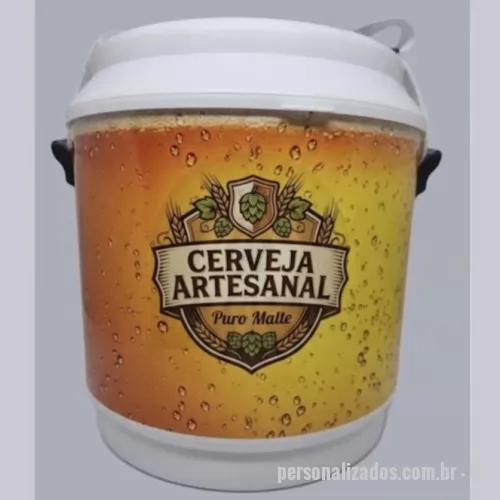 Cooler personalizado - Cooler Térmico 24 Latas personalizado, perfeito para eventos, ações promocionais e brindes corporativos de alto impacto. Com grande capacidade e ampla área para personalização, mantém as bebidas geladas por mais tempo e garante máxima visibilidade para a sua marca em qualquer ocasião. 