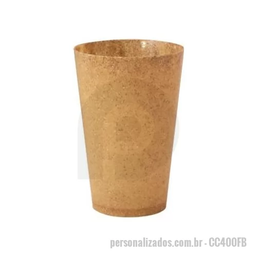 Copo Biodegradavel personalizado - Copo biodegradável personalizado é um brinde lindo e bem acabado, confeccionado em fibra e com aditivo biodegradável, é o brinde personalizado fabricado pela empresa que tem uma das maiores procuras.