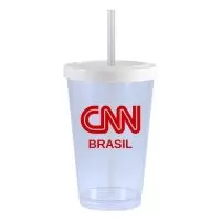 Copo com Canudo