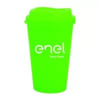 Capacidade 320ml. Copo Cancun MUG é feito em Plástico Premium (PP), atóxico, com tampa MUG, design moderno  e acabamento impecável. Pode ser usado com  bebida quente ou gelada, vai ao micro-ondas e a máquina de lavar louça.