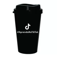 Capacidade 320ml. Copo Cancun MUG é feito em Plástico Premium (PP), atóxico, com tampa MUG, design moderno  e acabamento impecável. Pode ser usado com  bebida quente ou gelada, vai ao micro-ondas e a máquina de lavar louça.