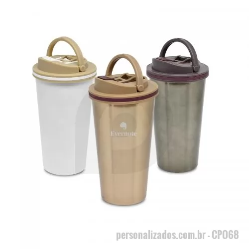 Copo de alumínio personalizado - Copo de Metal Personalizado