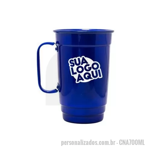 Copo de alumínio personalizado - Caneca 700 ml Alumínio personalizado -Fantastic Brindes Material: Alumínio Capacidade: 700 ml Medidas: 9,7 cm de diâmetro boca , 6,5 cm de diâmetro base e 14,4 cm de altura Peso: 77 gramas Embalado em saco plástico individual Opção para personalizaçã