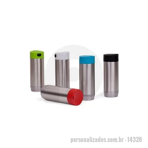 Copo de alumínio personalizado - Esse copo de metal personalizado é o brinde personalizado que vai fidelizar ainda mais seu relacionamento com seus grandes clientes, um brinde chamativo, bem acabado. É um sucesso!