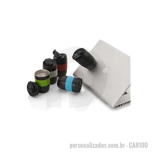 Copo de alumínio personalizado - Copo de metal personalizado é um brinde personalizado inovador e moderno. Novidade no mercado, é o brinde personalizado que faz enorme sucesso ao ser distribuído em feiras e eventos.