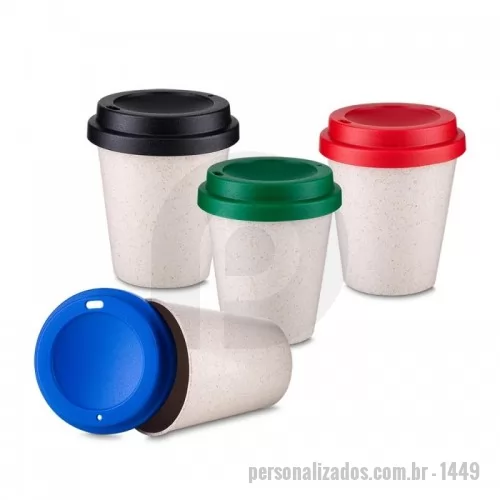 Copo ecológico personalizado - Copo Ecológico 350ml Personalizado