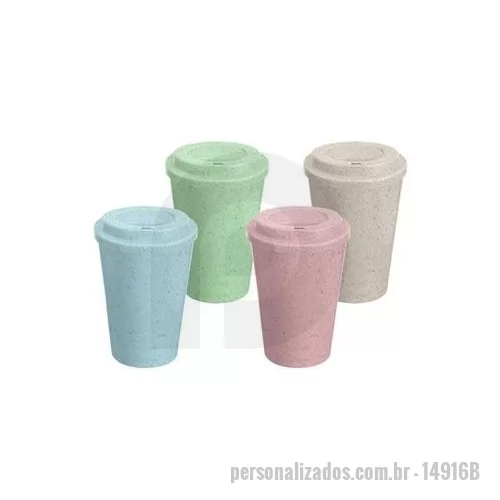 Copo ecológico personalizado - Copo para café ecológico personalizado é um dos brindes personalizados de maior procura nos últimos anos.