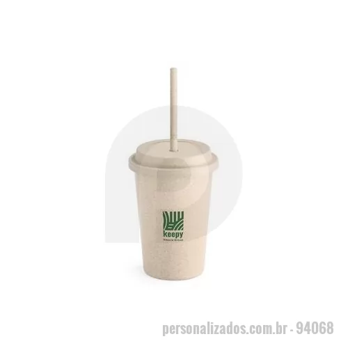 Copo ecológico personalizado - Copo biodegradável personalizado é o brinde personalizado moderno mais procurado da atualidade, com belo destaque na marca, é o brinde personalizado ideal para presentear seus melhores fornecedores e colaboradores.