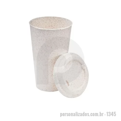 Copo ecológico personalizado - VCOPO DE CAFÉ ECOLÓGICO (MODELO STARBUCKS - 550ml) 