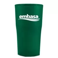 Capacidade para 360 ml. Copo sustentável feito com 50% de fibra de madeira e 50% de Plástico Premium (PP), reduzindo a quantidade de plástico e reaproveitando resíduos renováveis. Cores inovadoras, design moderno e acabamento impecável, feito em material atóxico e resistente ao micro-ondas e máquina de lavar.