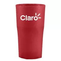 Capacidade para 360 ml. Copo sustentável feito com 50% de fibra de madeira e 50% de Plástico Premium (PP), reduzindo a quantidade de plástico e reaproveitando resíduos renováveis. Cores inovadoras, design moderno e acabamento impecável, feito em material atóxico e resistente ao micro-ondas e máquina de lavar.
